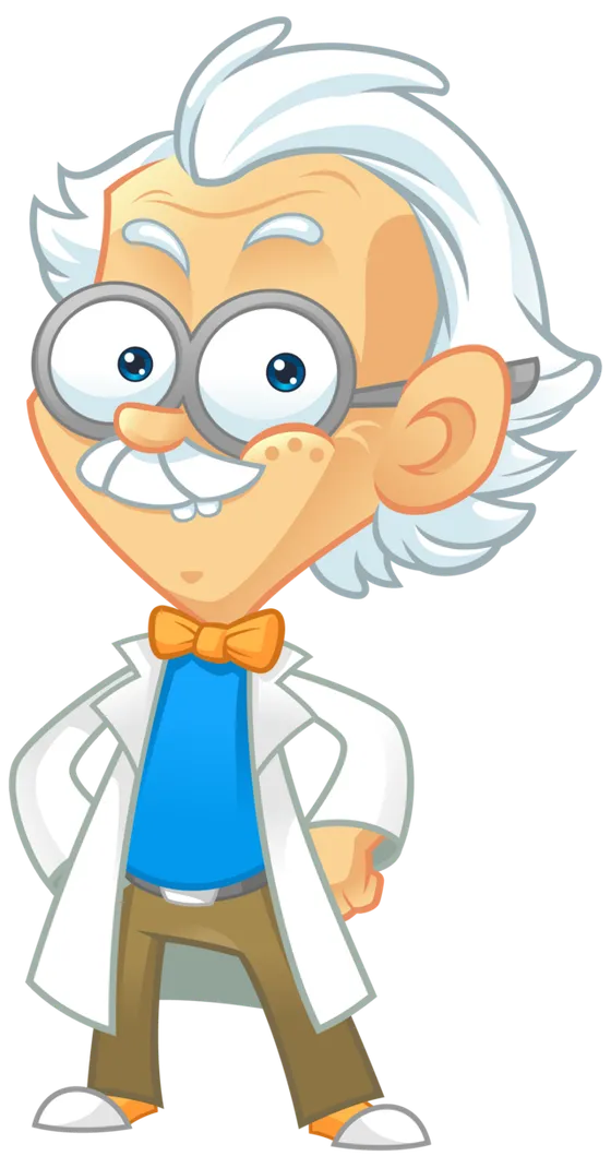 Mascotte du Professeur Malin